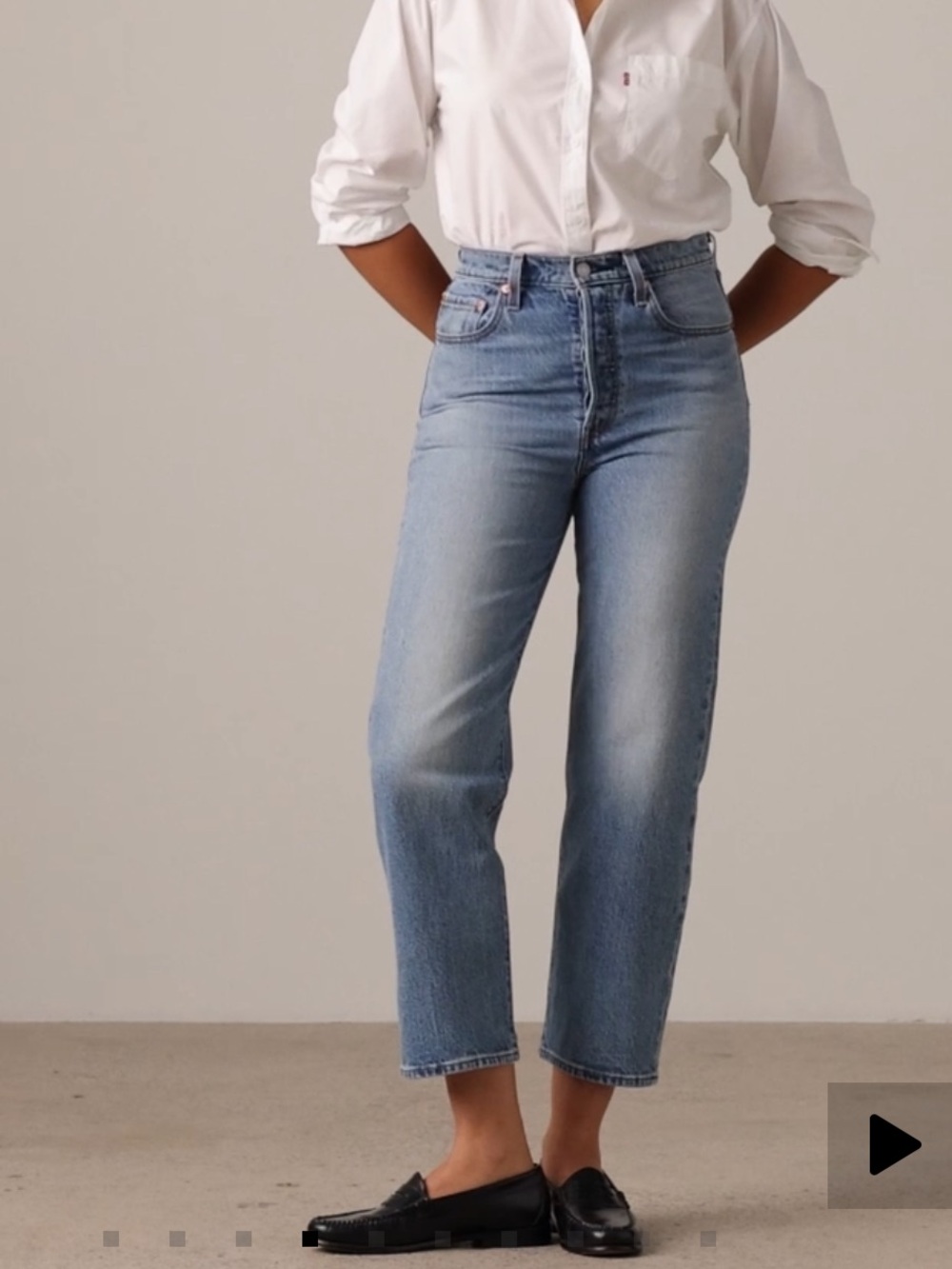Levi's Ribcage Straight Ankle Jean